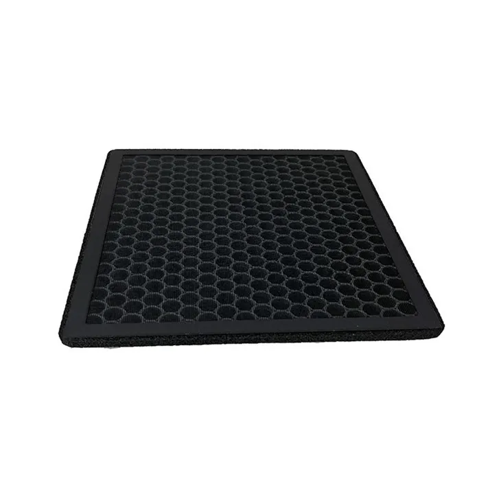 black plastic honeycomb carbon filter